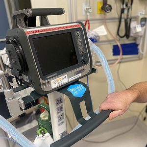transport ventilator for patients